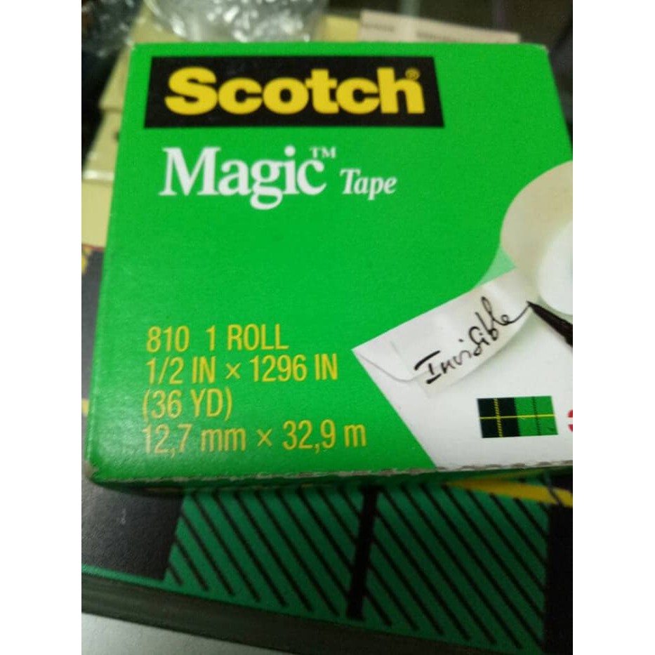 

Magic tape 1/2 inch x 36Yard SCOTCH transparant
