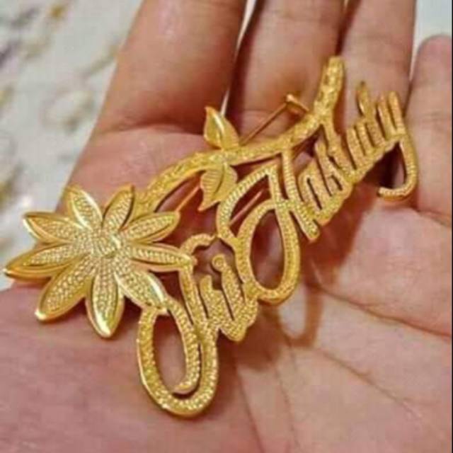 BROS NAMA CUSTOM /BROS UKIR NAMA GOLD - SILVER/BROS REQUEST PESAN NAMA