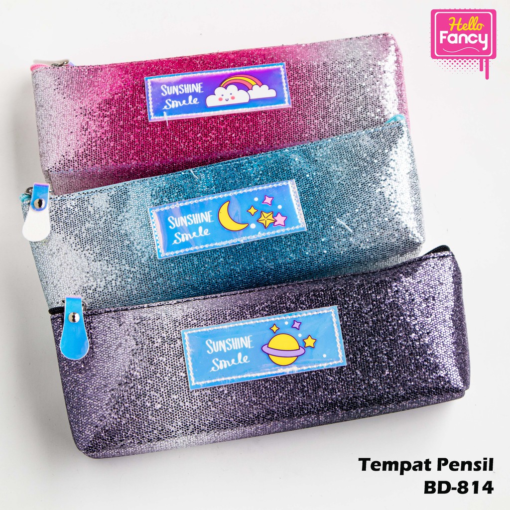 

Tempat Pensil Unik Lucu Gradasi Pelangi Blink Kotak Pensil Anak BD-814