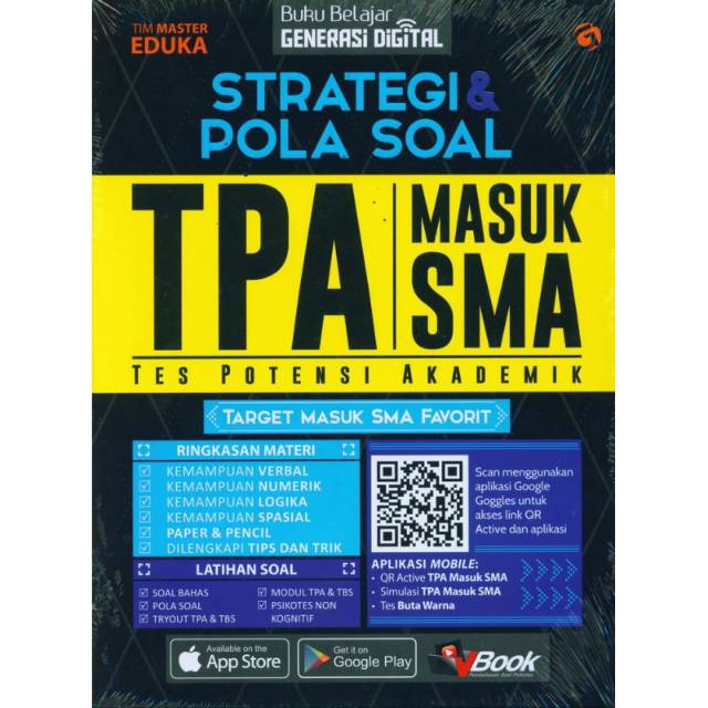 Ready Stock Strategi Pola Soal Tpa Masuk Sma Tes Potensi Akademik Shopee Indonesia