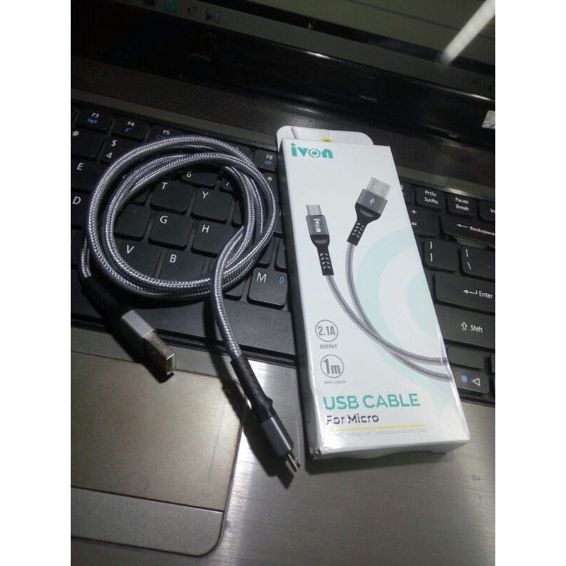 Kabel Charger HP merk Ivon