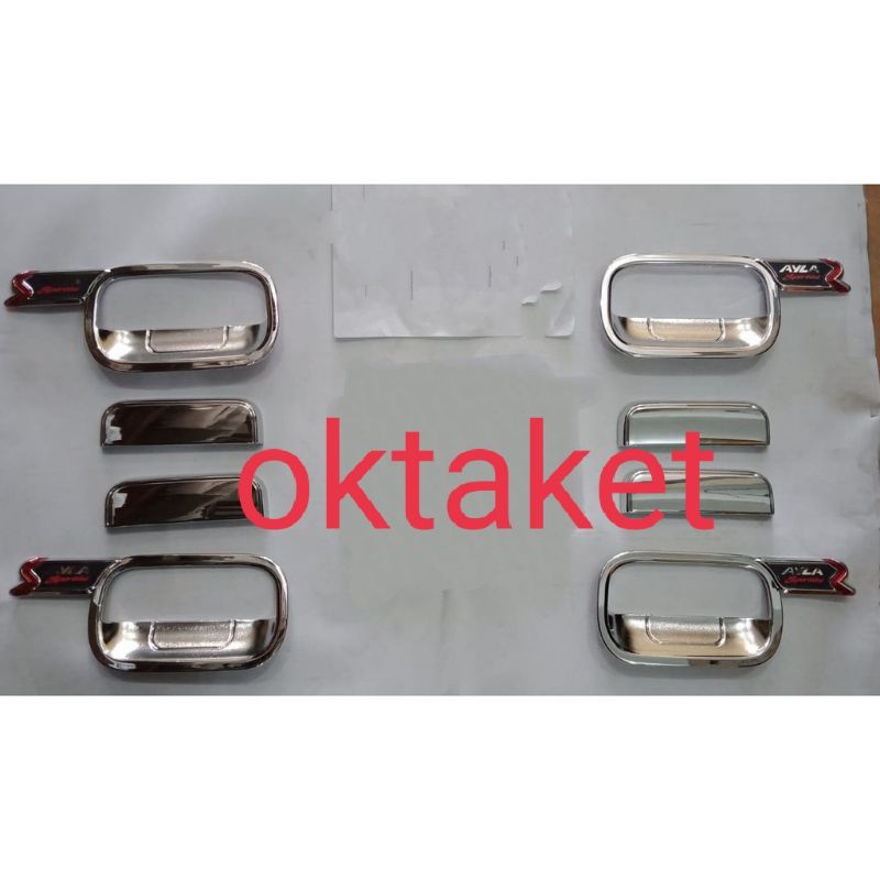 paket outer handle Agya Ayla activo chrome jsl