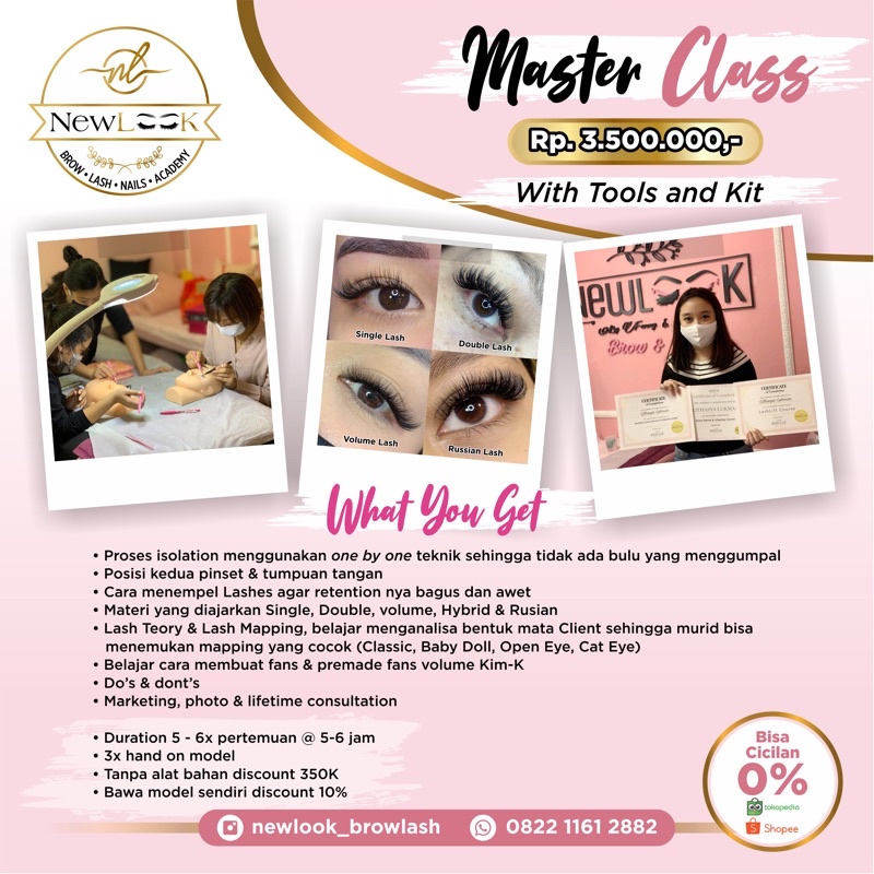 Kursus eyelash extension master
