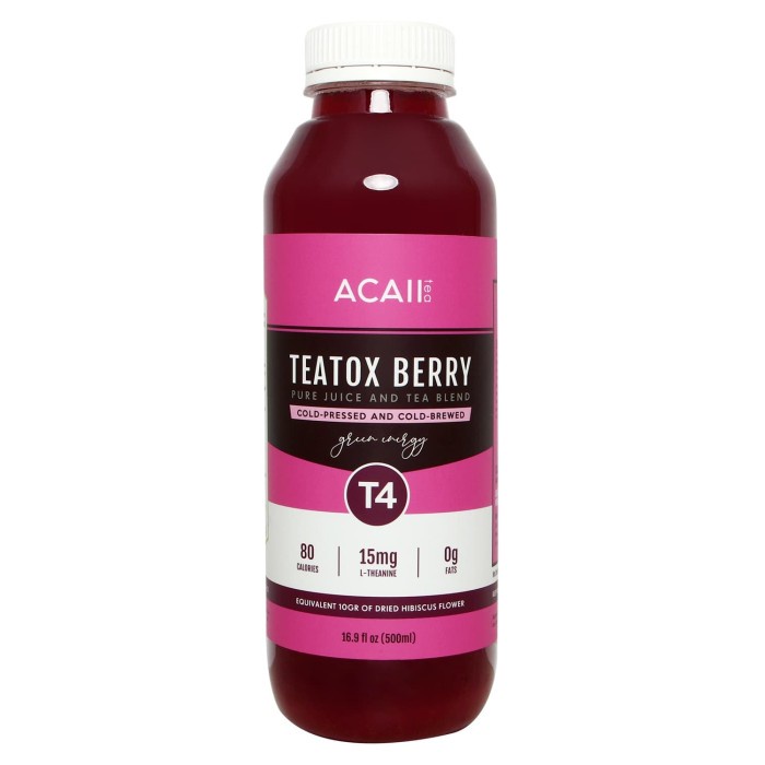 

(BISA COD) Acaii Tea Teatox Berry 500ml