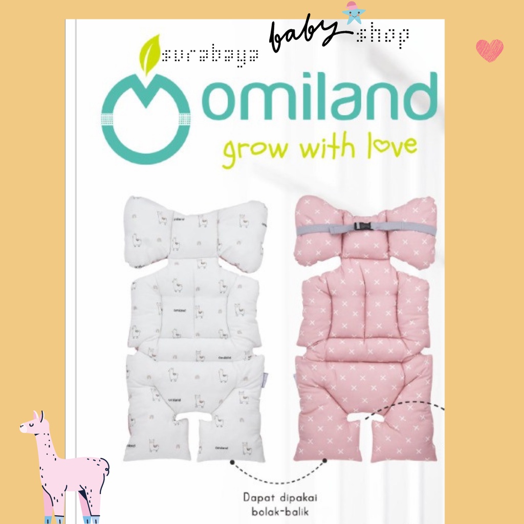 OMILAND  ALAS STROLLER + BANTAL DOT ALPACA SERIES OB442