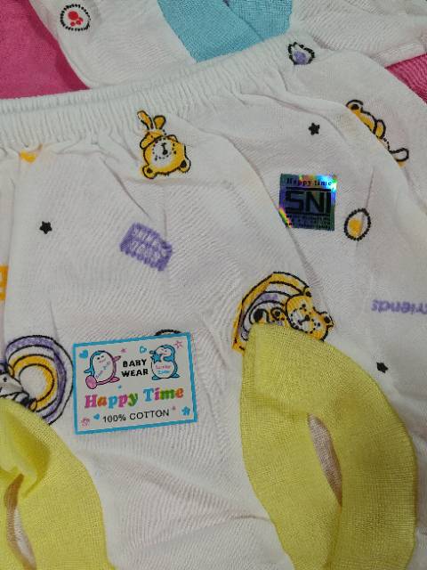 Celana bayi pop kacamata Happy Time (3pcs)