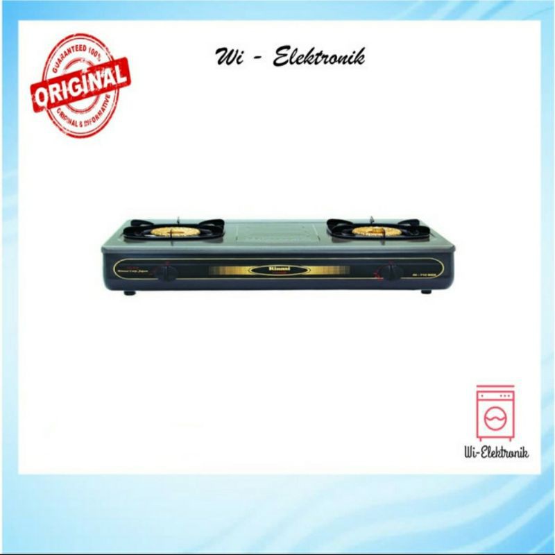 Kompor Gas 2 Tungku Rinnai RI-712BGX / Kompor Rinnai 712BGX