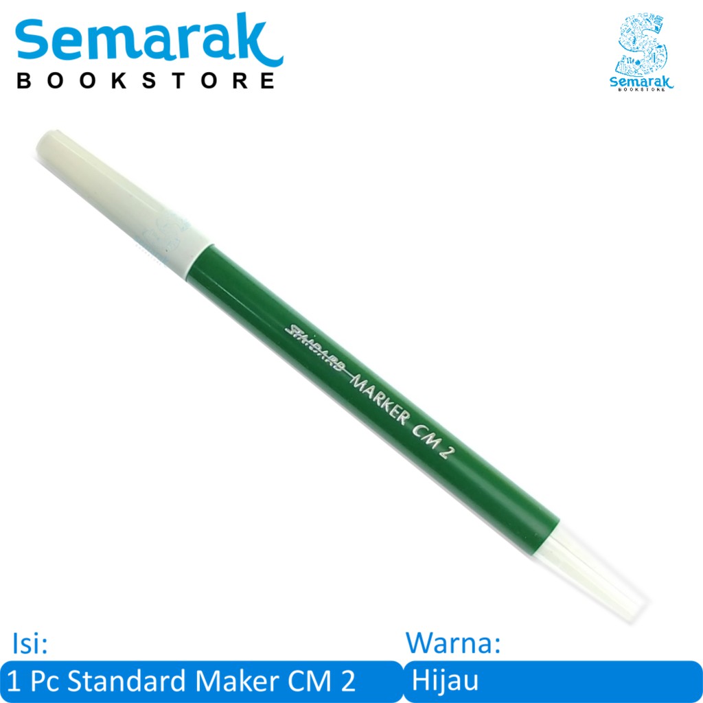 

Standard Marker CM 2 Spidol Warna - Hijau