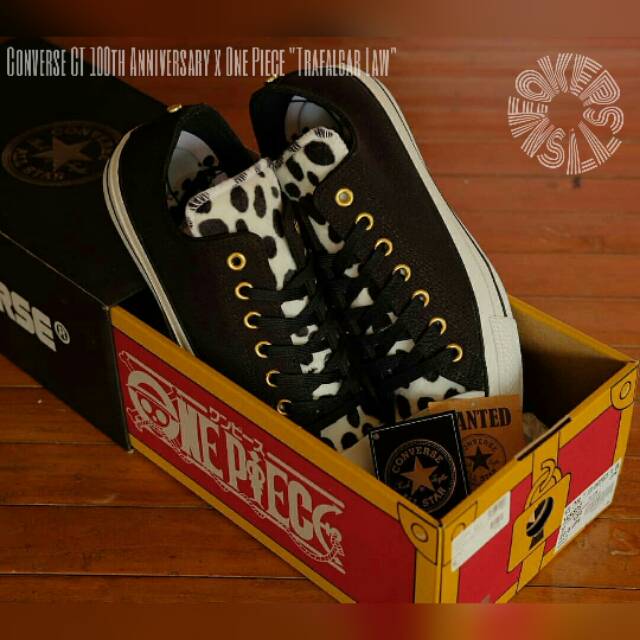 Converse CT 100th Anniversary x One Piece "Trafalgar Law"