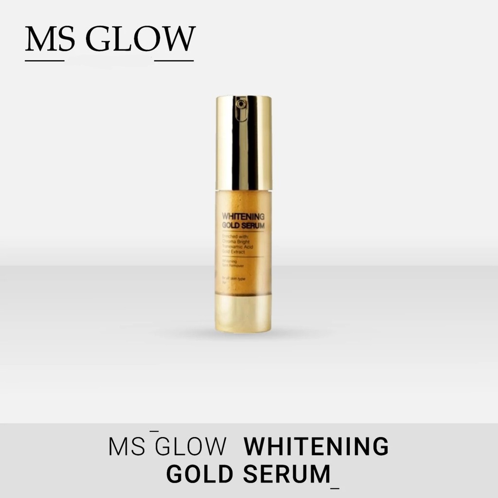 WHITENING GOLD SERUM MSGLOW / SERUM GOLD WHITENING MSGLOW