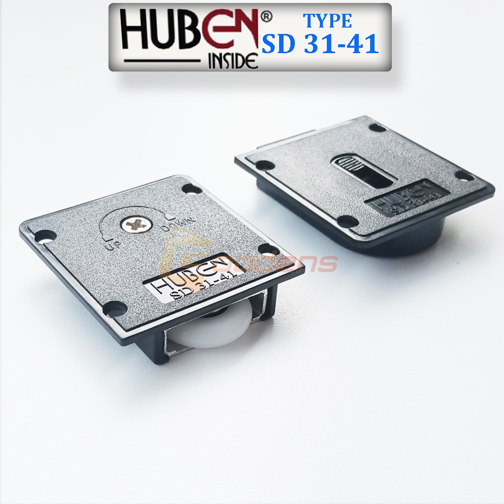 Huben SD-3141 Roda Pintu Lemari Geser - Roda Pintu Sliding