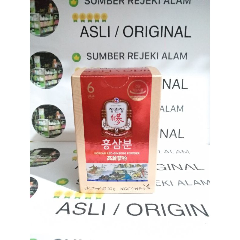 Ginseng merah asli Korea panax ginseng extrak bubuk 100%