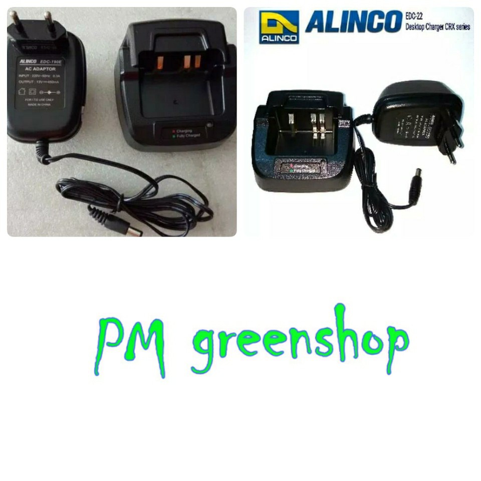 CHARGER HT ALINCO DJ CRX 5, CRX 4, CRX 2, CRX 1 ORIGINAL