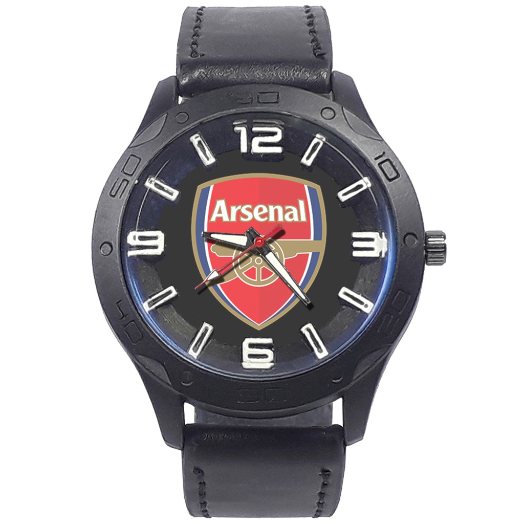 Jam Tangan ARSENAL Kalep Hitam (Exclusive)