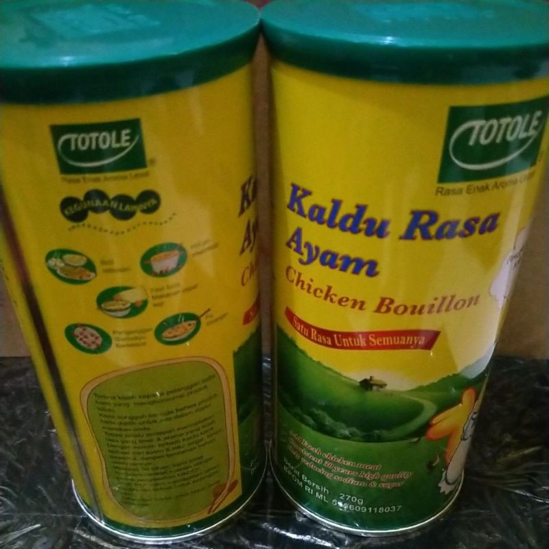 

kaldu rasa ayam totole 270g