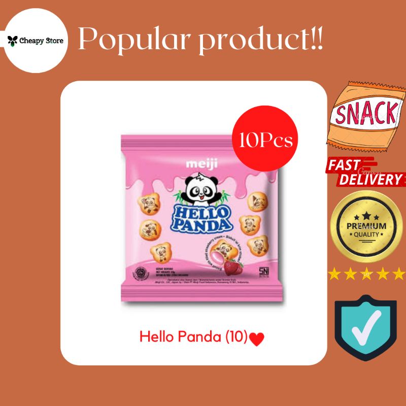 

Biskuit Hello Panda isi 10pcs