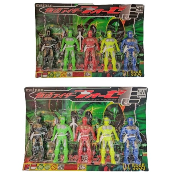 Mainan Anak Robot Power Ranger Series Isi 5pcs