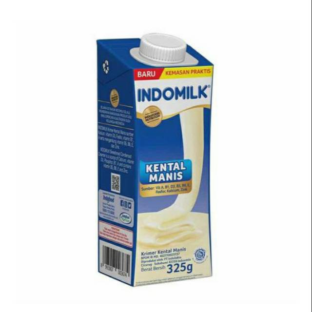 Indomilk Tetra Pak Susu Kental Manis [325 g]