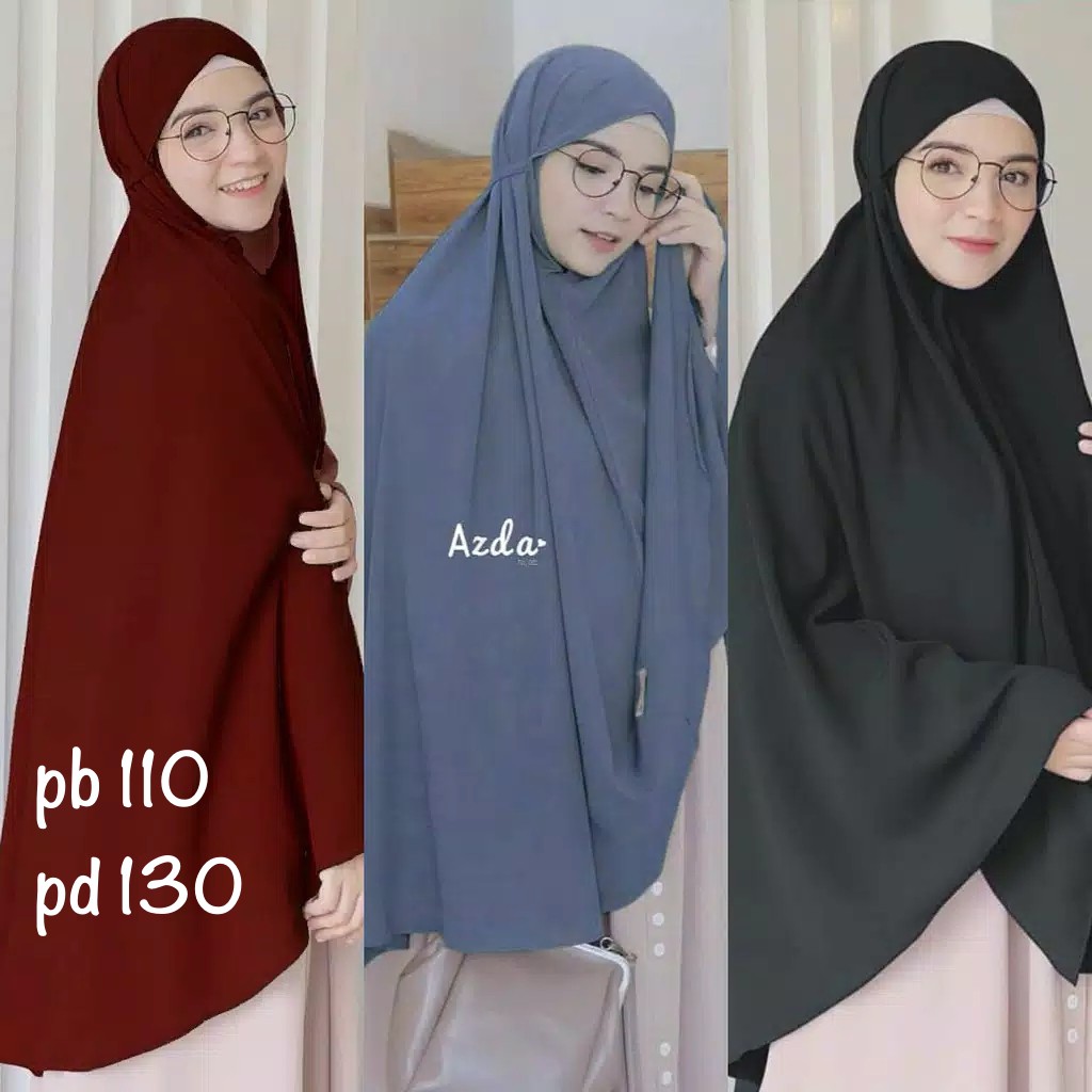 Alny Hijab - Syar'i Remaja Jilbab Syari Syria Najwa Size XXL Original Nizam-3