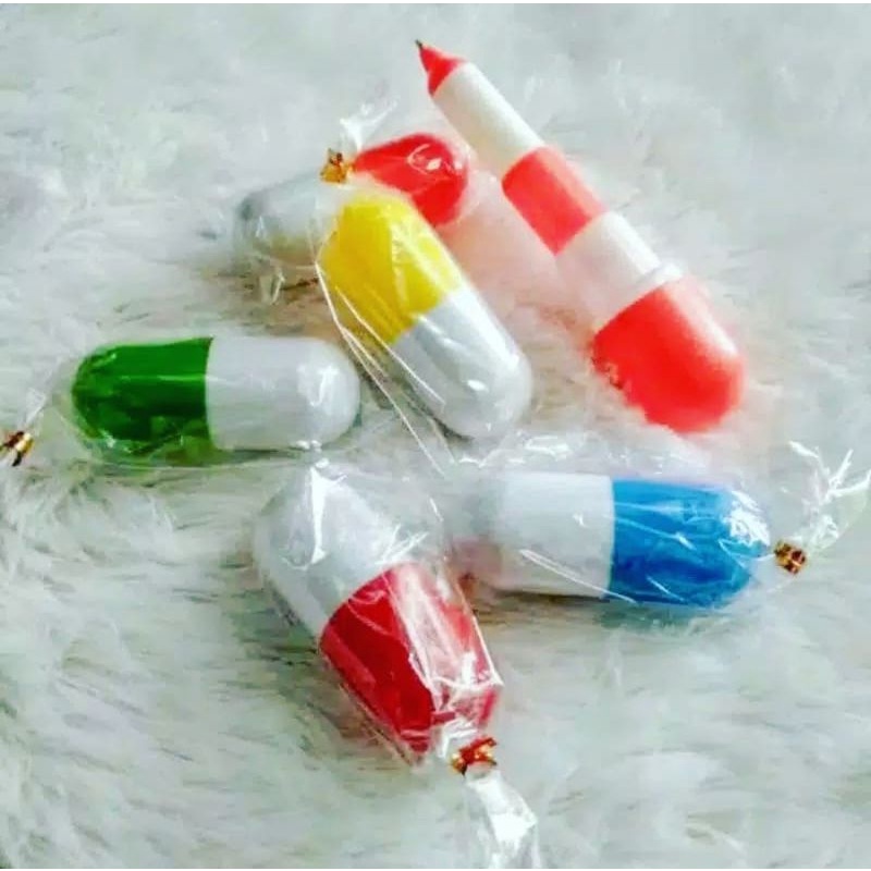 

souvenir pulpen kapsul