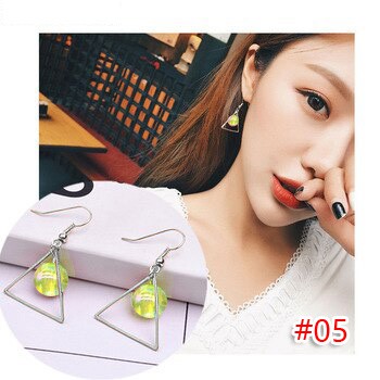 Anting wanita panjang fashion korea #375