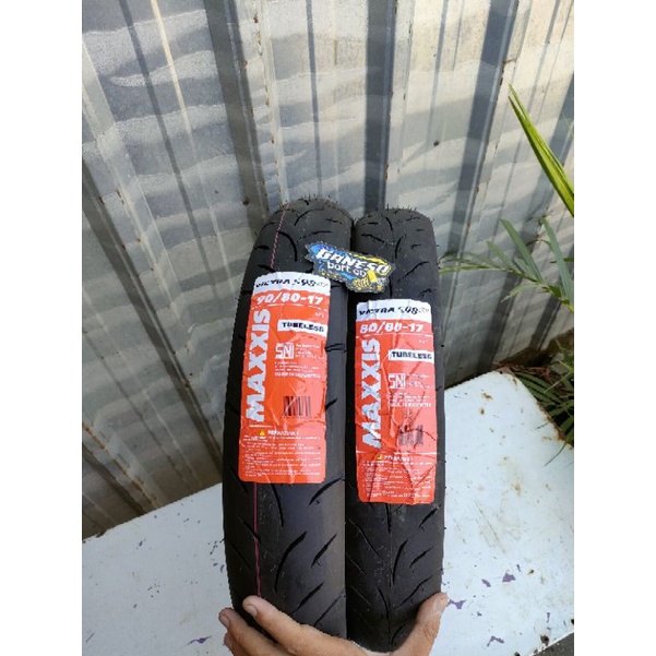 Ban maxxis type Victra ukuran 80/80 & 90/80 Ring 17 Ban tubles maxxis victra 80/80-17 90/70-17