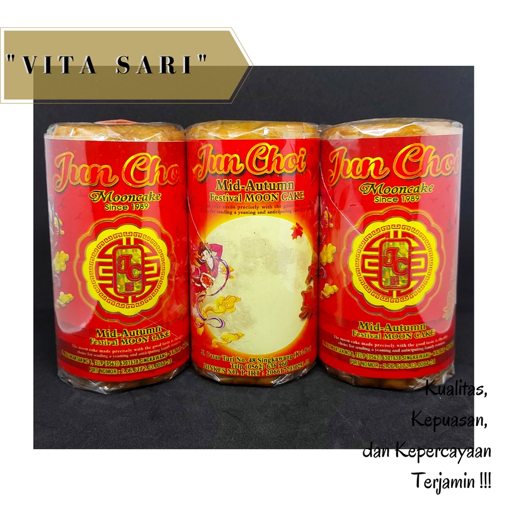 

[ JUNCHOI ] MOONCAKE / KUE BULAN / TAUSA PIA / GOJIN PIA / PIA TELUR / PHIA UK JUMBO