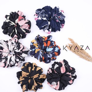 Scrunchie Ikat Rambut  Kuncir  Rambut  Jumbo Kunciran 