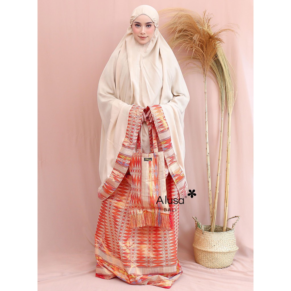 Mukena Songket Bali Alusa