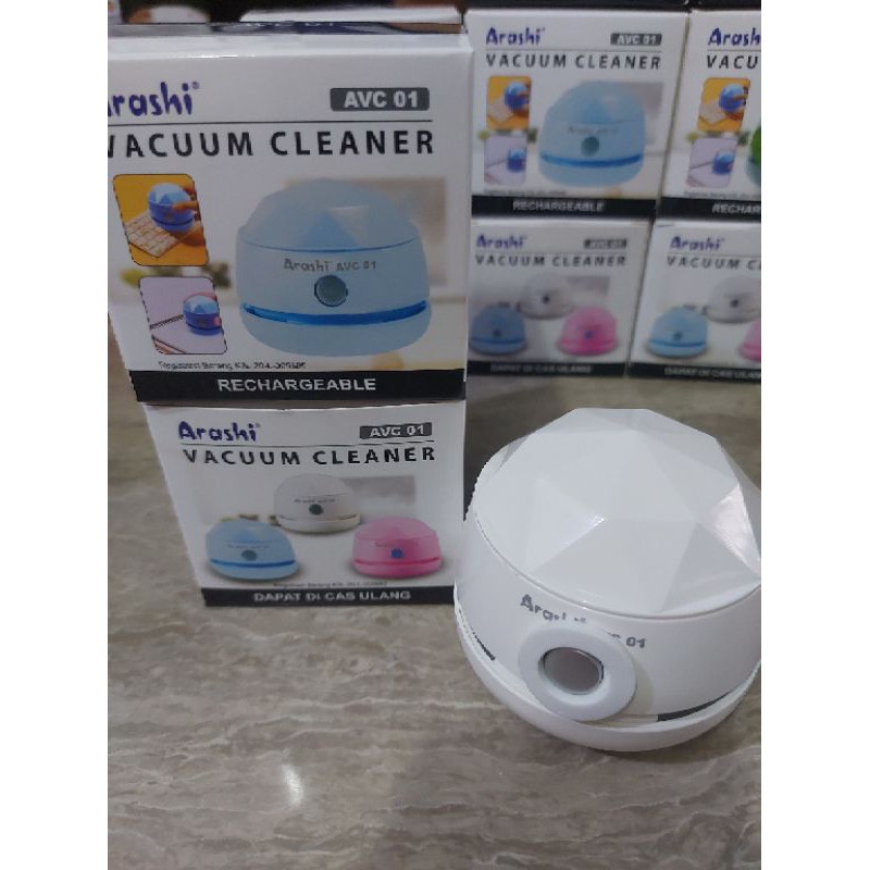 Portable Vacuum Cleaner Arashi AVC 01/ Mini Vacum Cleaner/ Pembersih Debu/ Penyedot Debu Portable