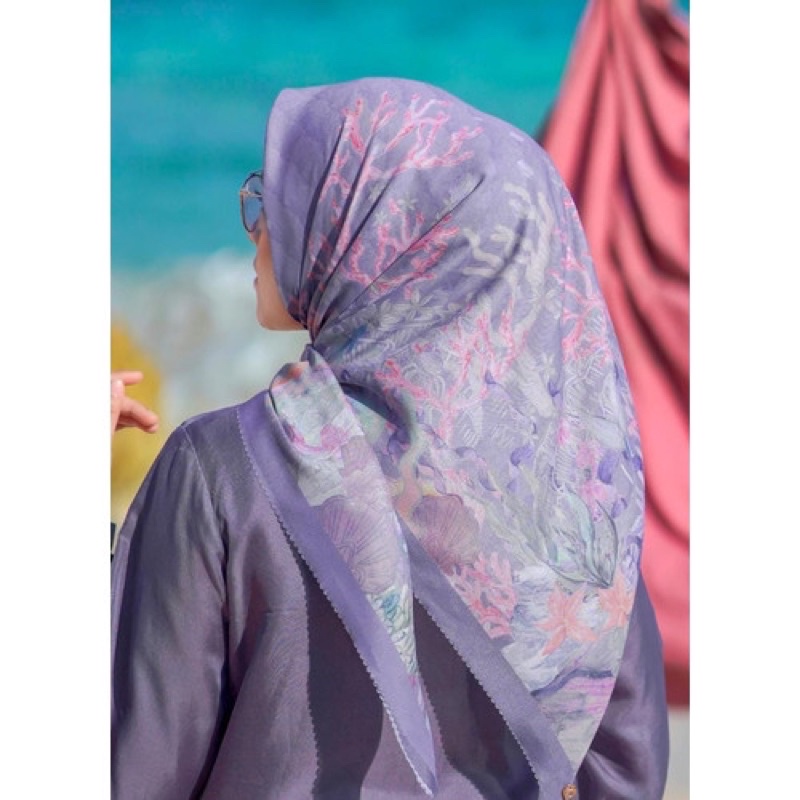 Buttonscarves Disney The Little Mermaid Lavender