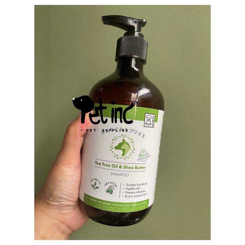 Natur luxe tea tree oil and shea butter pet shampoo 500ml