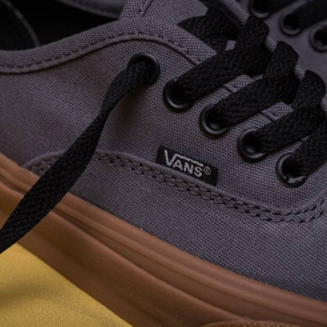 Vans Authentic Abu Grey Gum Waffle Dt Made In China