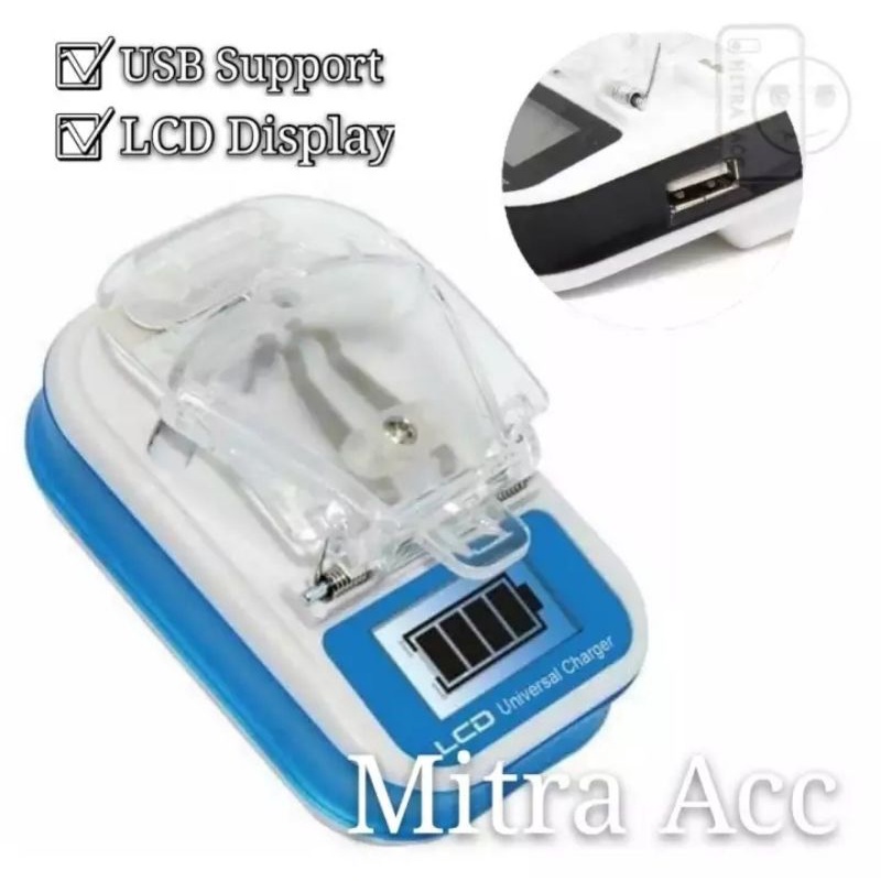 Charger Dekstop LCD USB Universal / Charger Casan Kodok