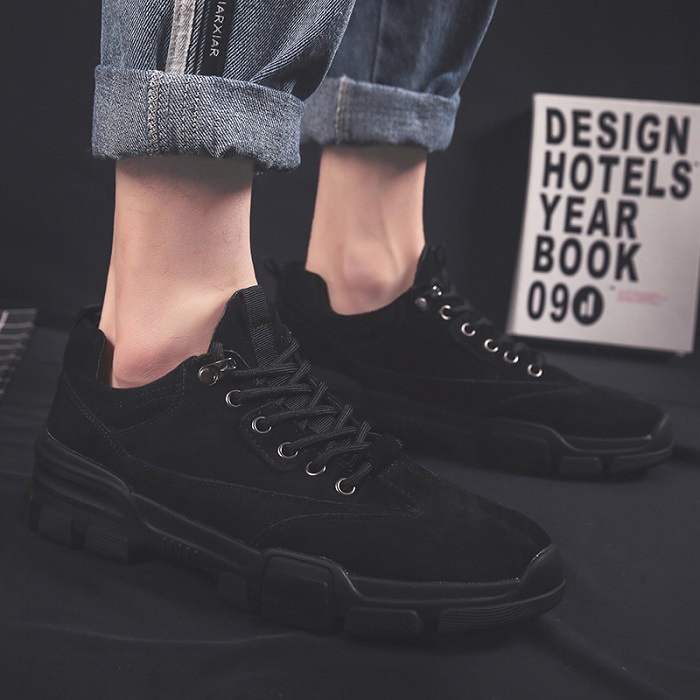 RYX - Simple Matte Sepatu Sneakers Fashion Pria Casual (No Box) - Ori Import