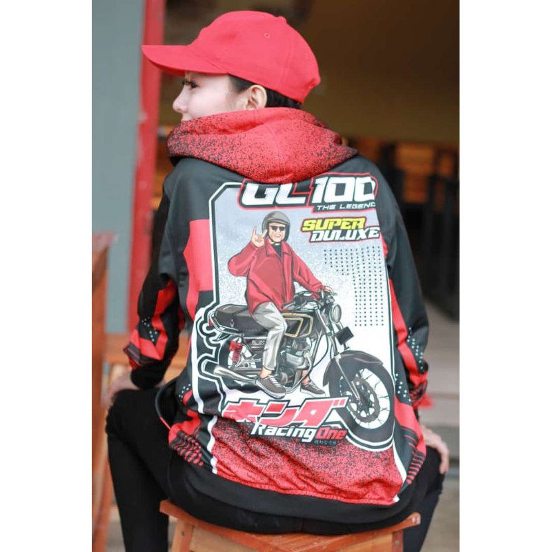 (COD) JAKET RACING GL100 / GL CEPEK ORIGINAL