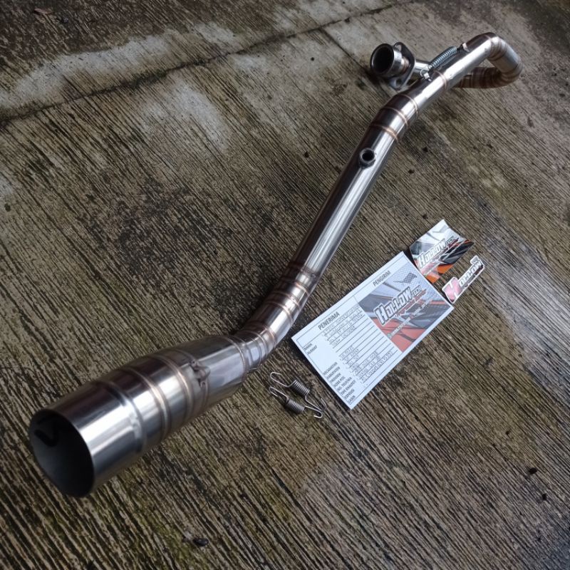 Leher knalpot CRF 250 Really inlet  50mm