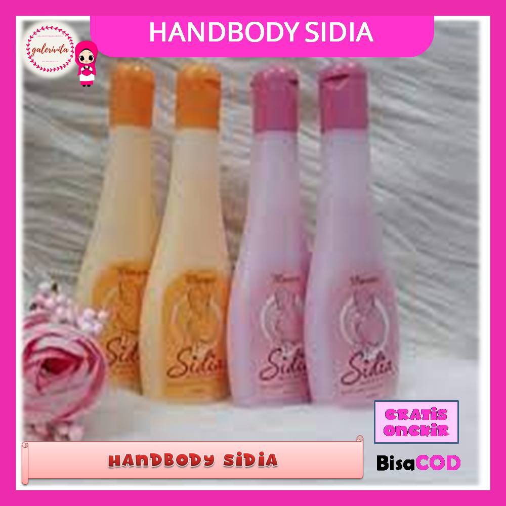 Sidia Hand And Body Lotion 85 ml / Sidia Hand Body Lotion / Handbody Lotion Sidia Mawar Dan Mangir