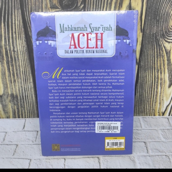 

HOT SALE!!! BUKU MAHKAMAH SYAR'IYAH ACEH DALAM POLITIK HUKUM NASIONAL TERBARU