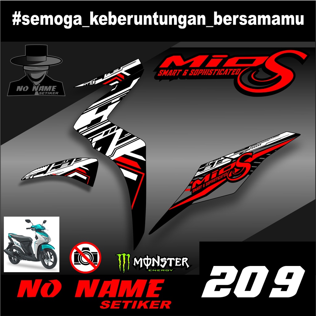 STICKER STRIPING MIO S (209)/ANTI PUDAR/ANTI BENSIN