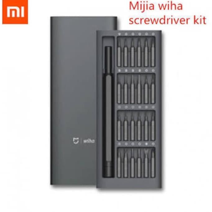 Xiaomi Original Mijia Wiha Obeng Set 24 In 1 Screwdriver Kit