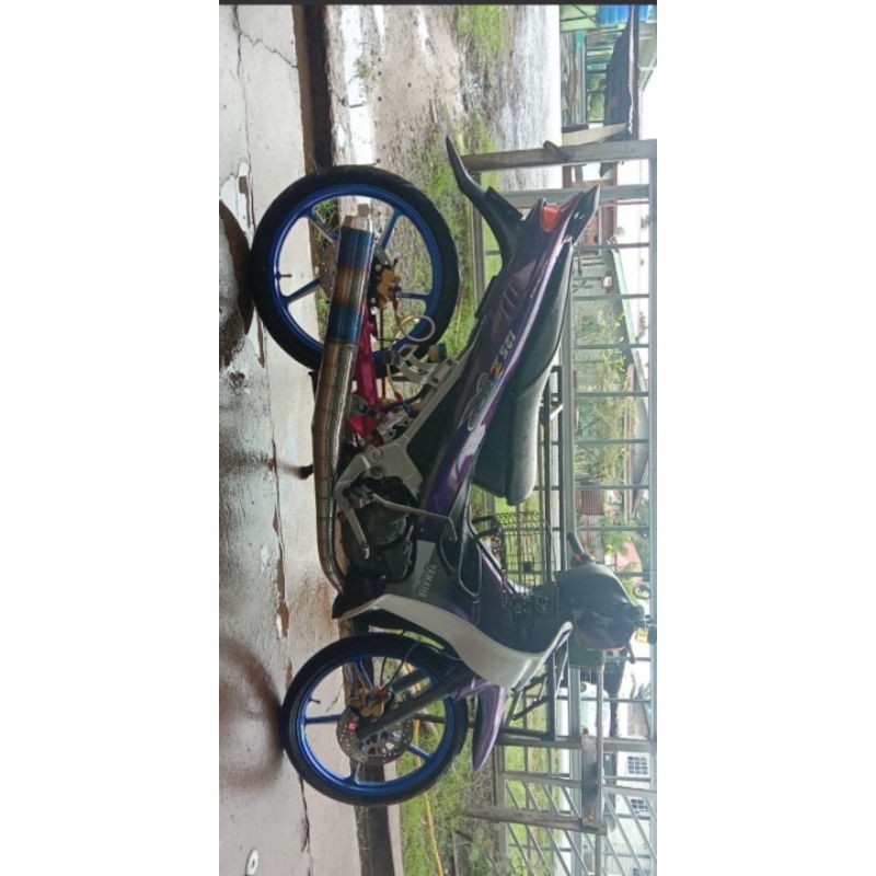 Knalpot racing exzos yamaha 125ZR RX-KING RX SPESIAL