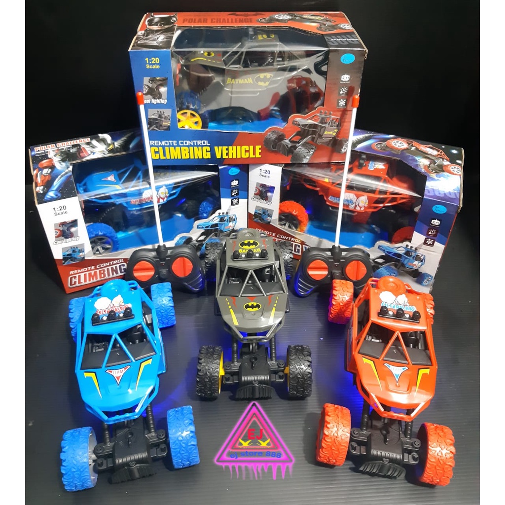 MAINAN ANAK ULTRAMAN DAN BATMAN RC