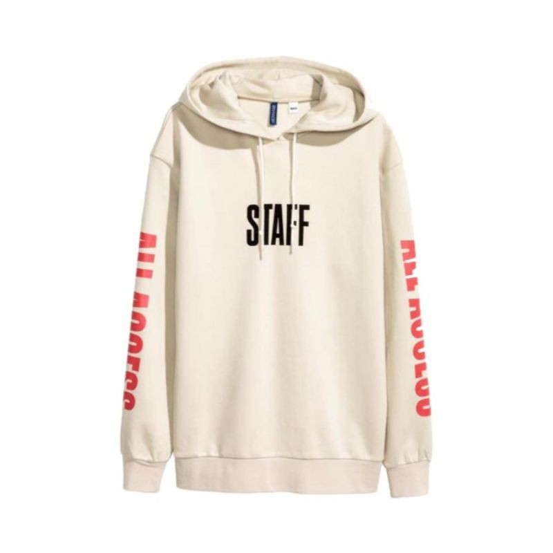 Hoodie | H&M Staff Purpose Tour White Original Fulltag Complete