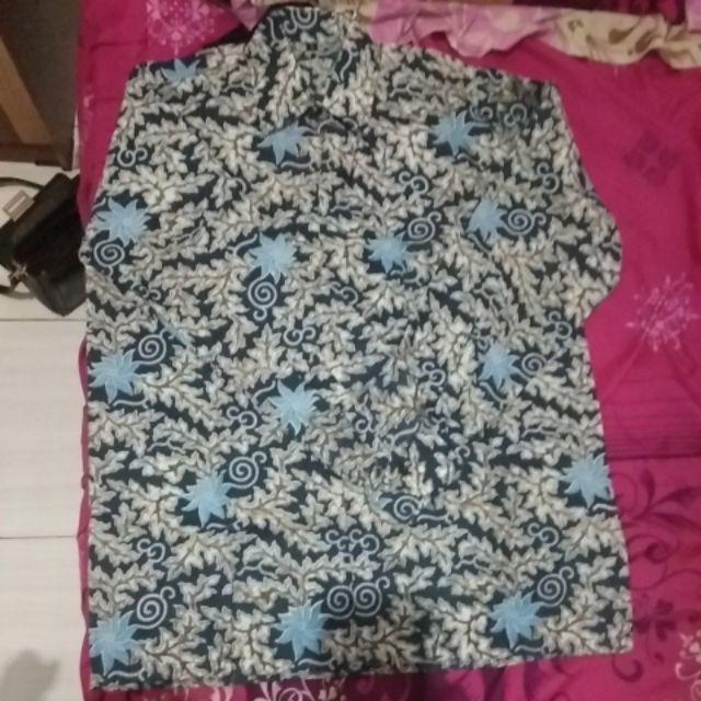 Size M L Xl Xxl Xxxl Bswart Batik Hrb026 Kenongo Hem Pendek Padi Pekalongan M L Xl Batik Pria Murahl