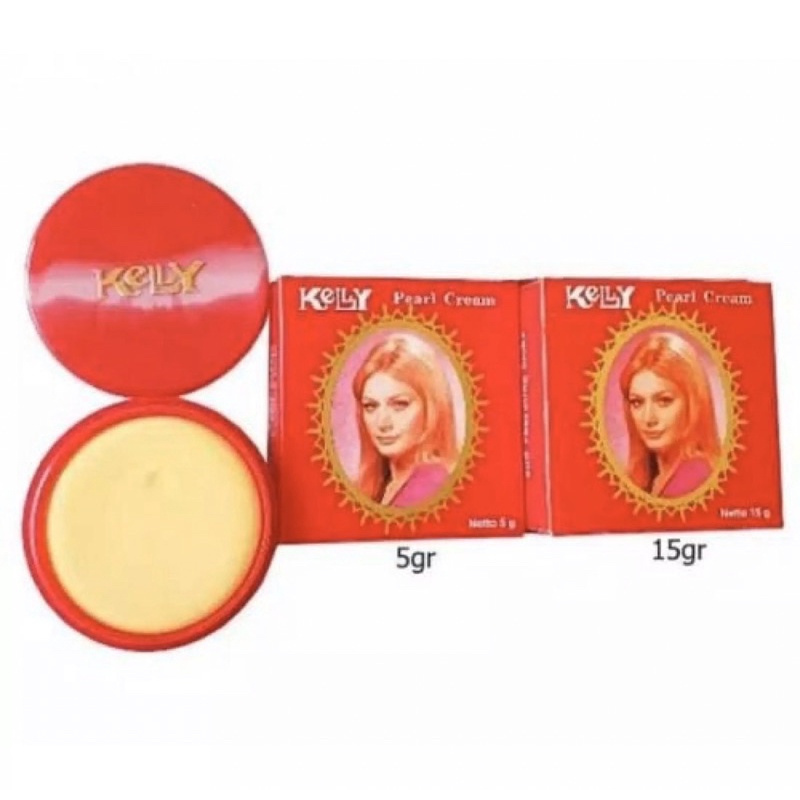 KELLY PEARL CREAM 5 GR / 15 GR ORIGINAL / CREAM PEMUTIH / CREAM KELLY