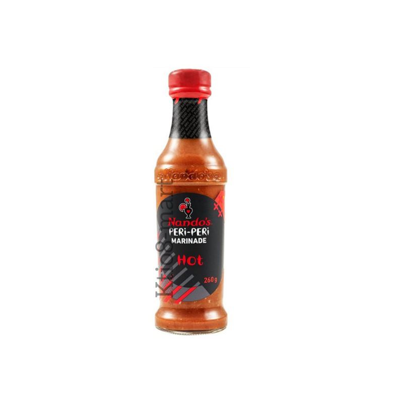 

Nando Hot Peri Peri Marinande 260gr/saus import