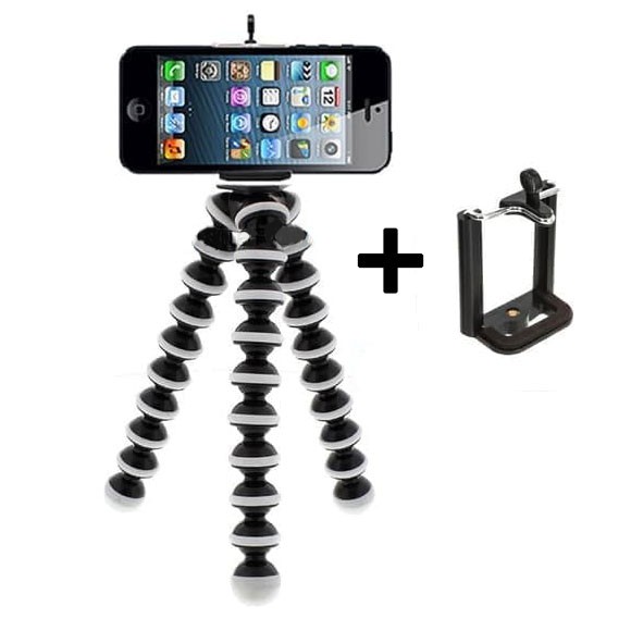 Tripod Camera &amp; Hp Gorillapod Flexible 360 Derajat Free Holder U