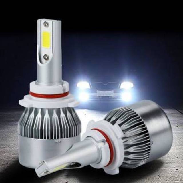 Lampu Mobil LED H11 COB 2PCS Superbright White 36 Watt 3800 lumens