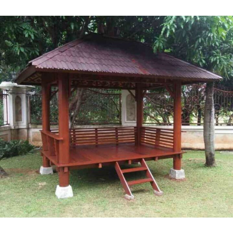 Gazebo Taman Minimalis 3x2 Mater